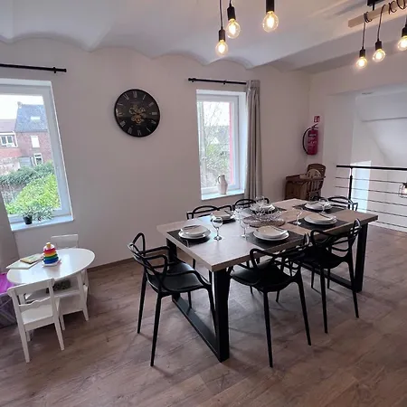 Apartment Gite Saphir - Sauna - Pairi Daiza 8 Min - Triplex *